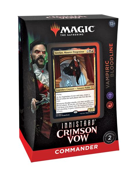 vampire deck commander|crimson vow vampire commander deck.